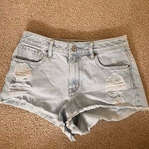 Pacsun high rise jean shorts